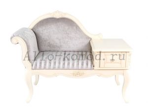  Кресло с телефонным столиком "Милано" MK-1820-IV 8802 ― Алло-Комод