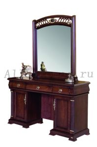 Туалетный столик с зеркалом "Нотти" "DRESSER" MK-1714-DN ― Алло-Комод